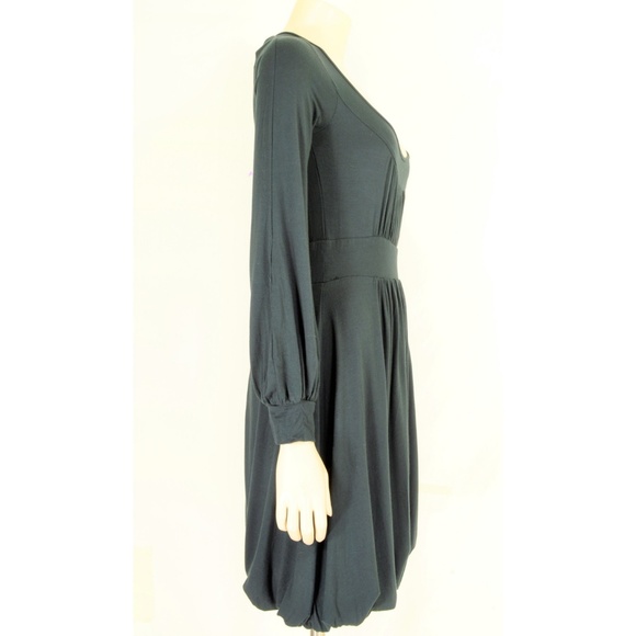 Vertigo-Paris-dress-S-NWT-black-bubble-hem-low-cu - Picture 2 of 6
